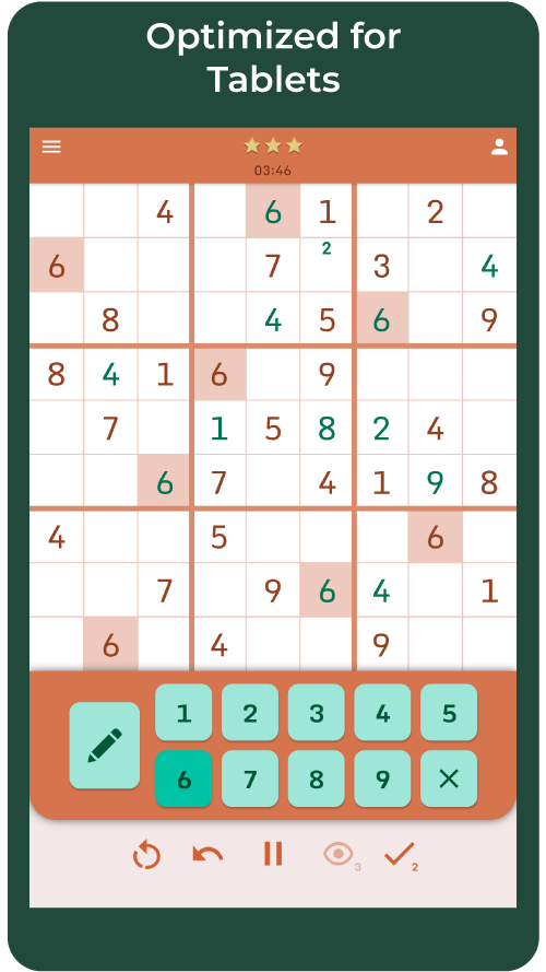 Optimized for tablets